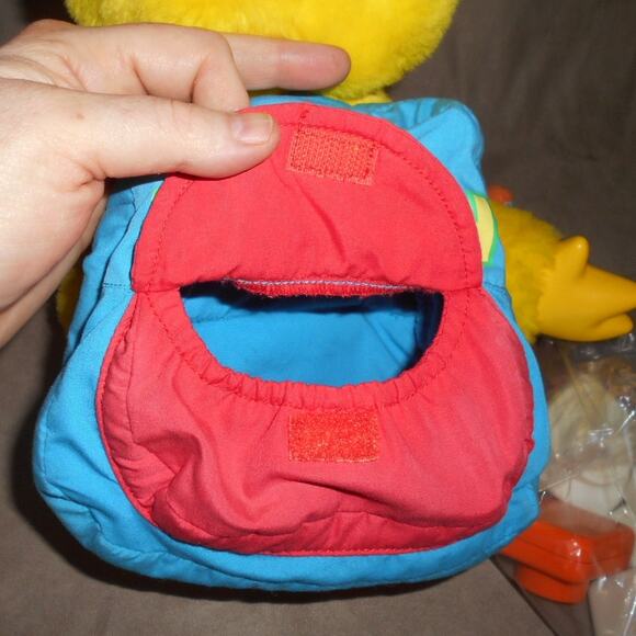 Sesame Street Play & Teach Big Bird Plush Works READ TYCO 1999 Vintage - Picture 10 of 10